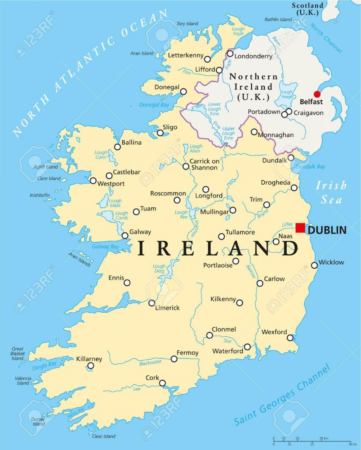 Dublin irland kart