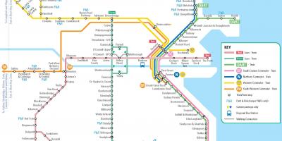 Dublin offentlig transport kart